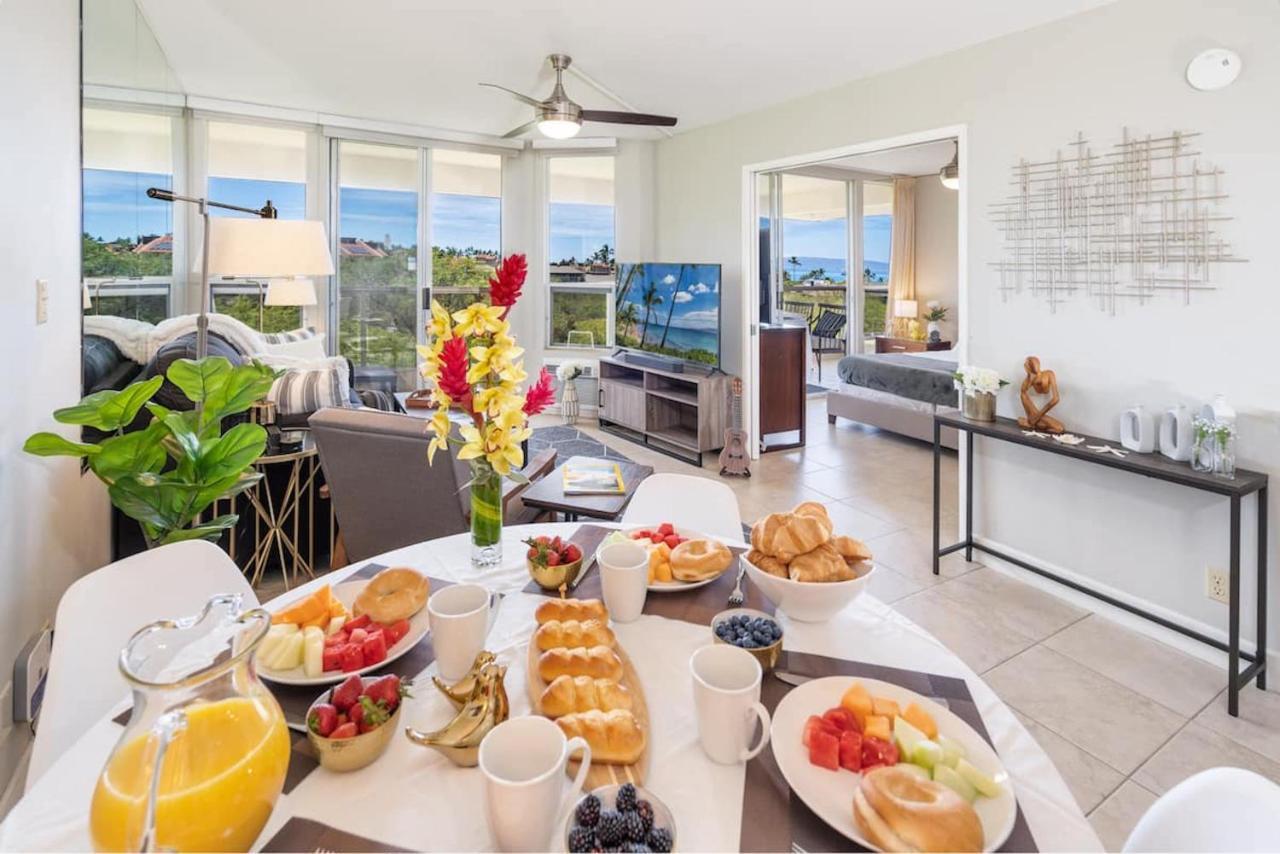 Penthouse 1 Bd King Suite With Ocean Views! Wailea  Exteriér fotografie